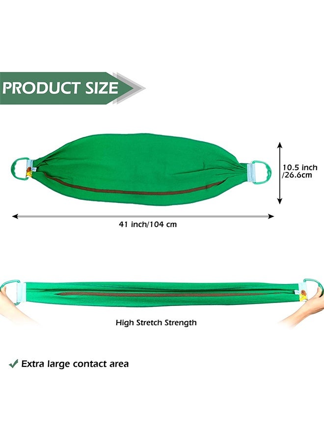قطعتان من ليفة تقشير الظهر، منشفة لتقشير الجسم والظهر للاستحمام، ليفة استحمام وغسيل وتقشير للرجال والنساء، فرشاة تقشير الجسم - Image 2