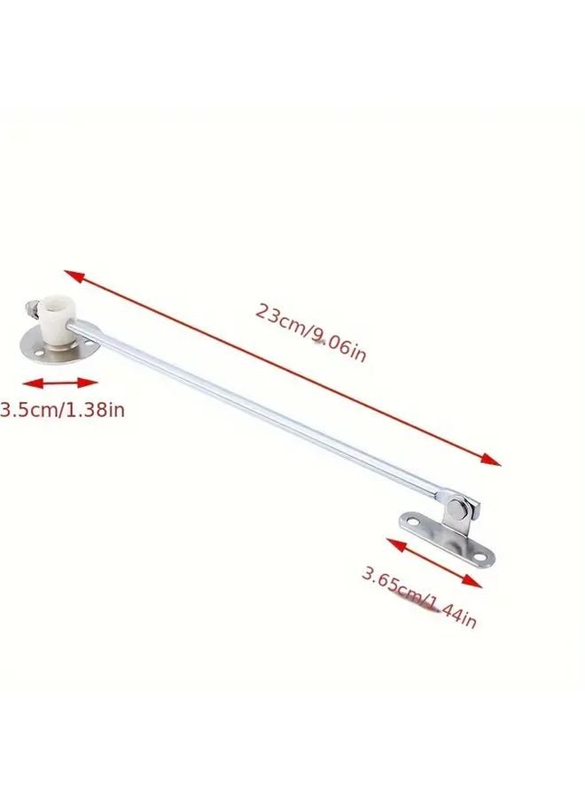 2pcs Door Stay Flat Lid Support Cabinet Hinge Down Drop Sliding Rails Hardware - Image 4