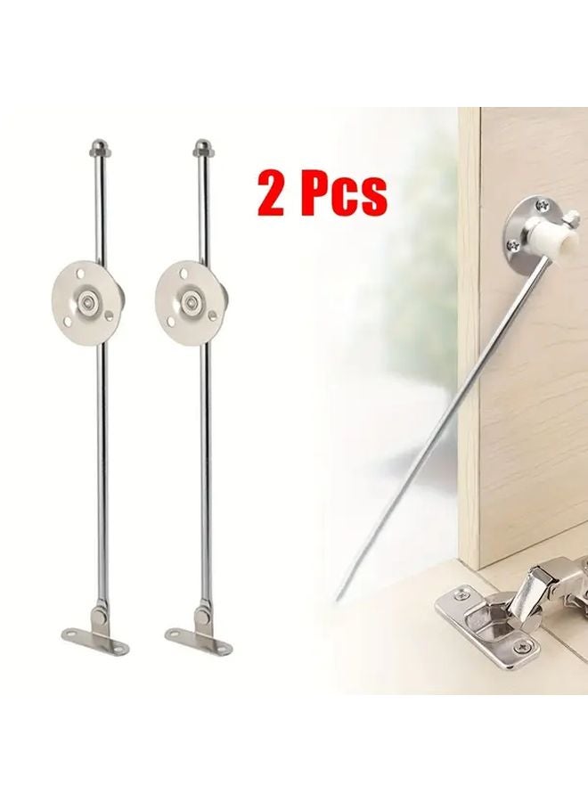 2pcs Door Stay Flat Lid Support Cabinet Hinge Down Drop Sliding Rails Hardware - Image 2