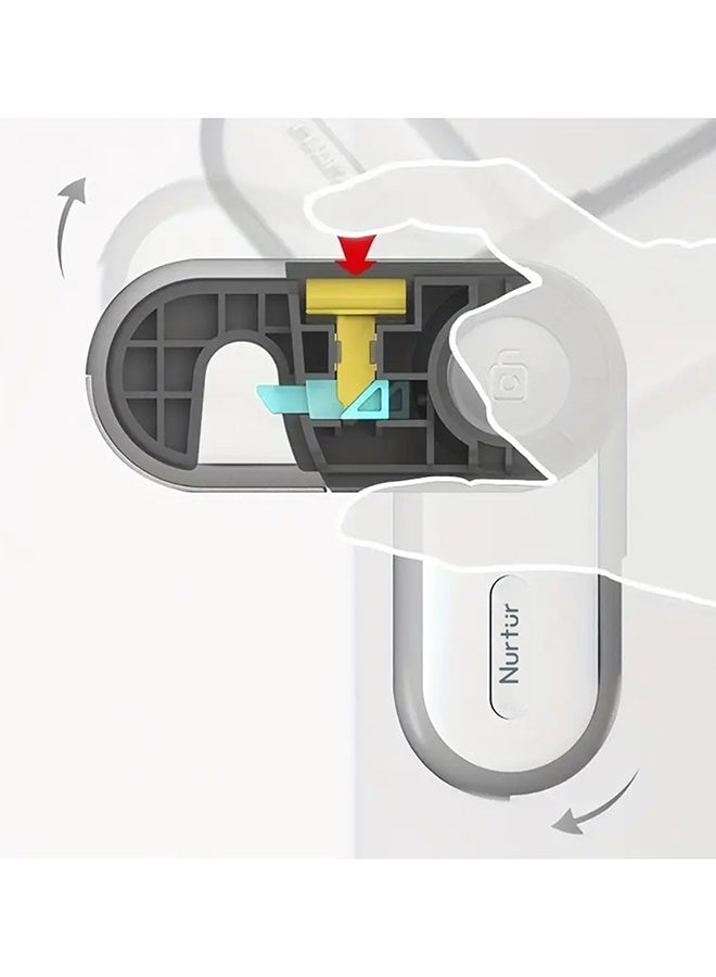 Nurtur قفل خزانة نورتشر - عبوة من 1 - Image 3