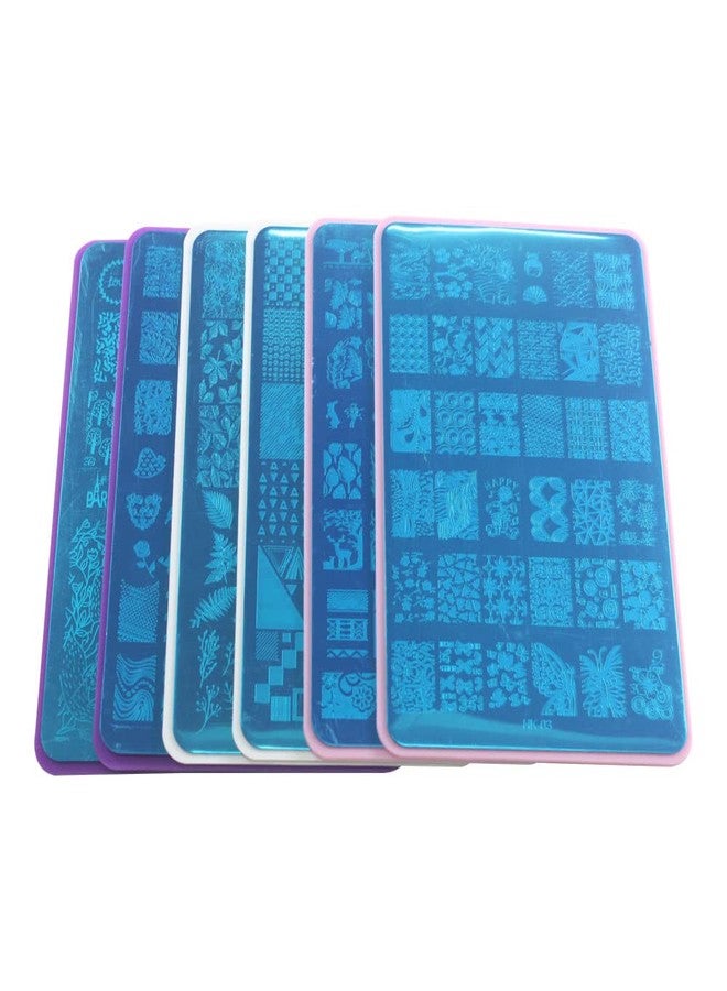 VNC 15pcs Nail Art Soft Stamping Protective Shell cabeza Stamper Rectangel Stamp Holder for Large Size 9.5X14.5CM Nail Art Plate - Image 4