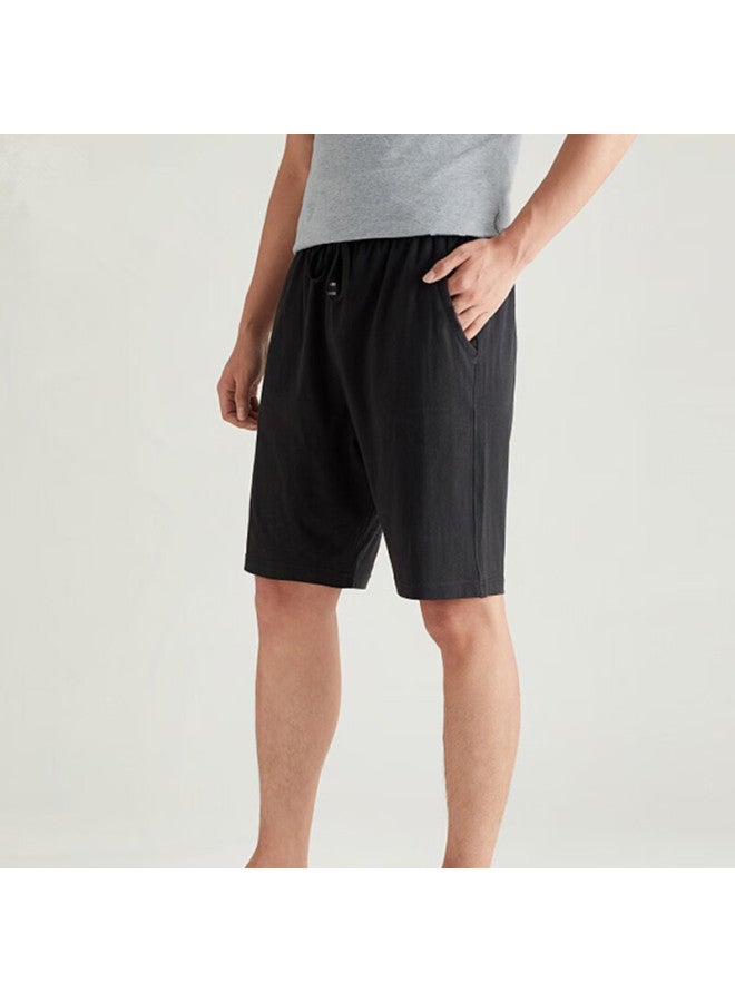 LANG SHA Langsha Men's Summer Cotton Shorts 7a Antibacterial Loose Plus Size Underwear Thin Casual Men's Home Pants - Image 2