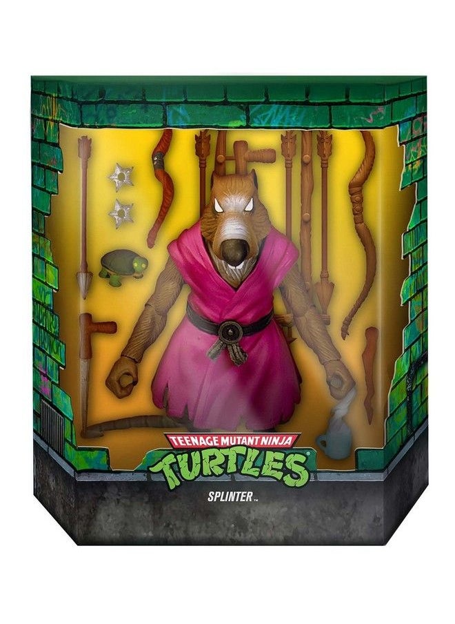 Super7 - Tmnt Ultimates Wave 1: Splinter Action Figure Version 2 - Image 1