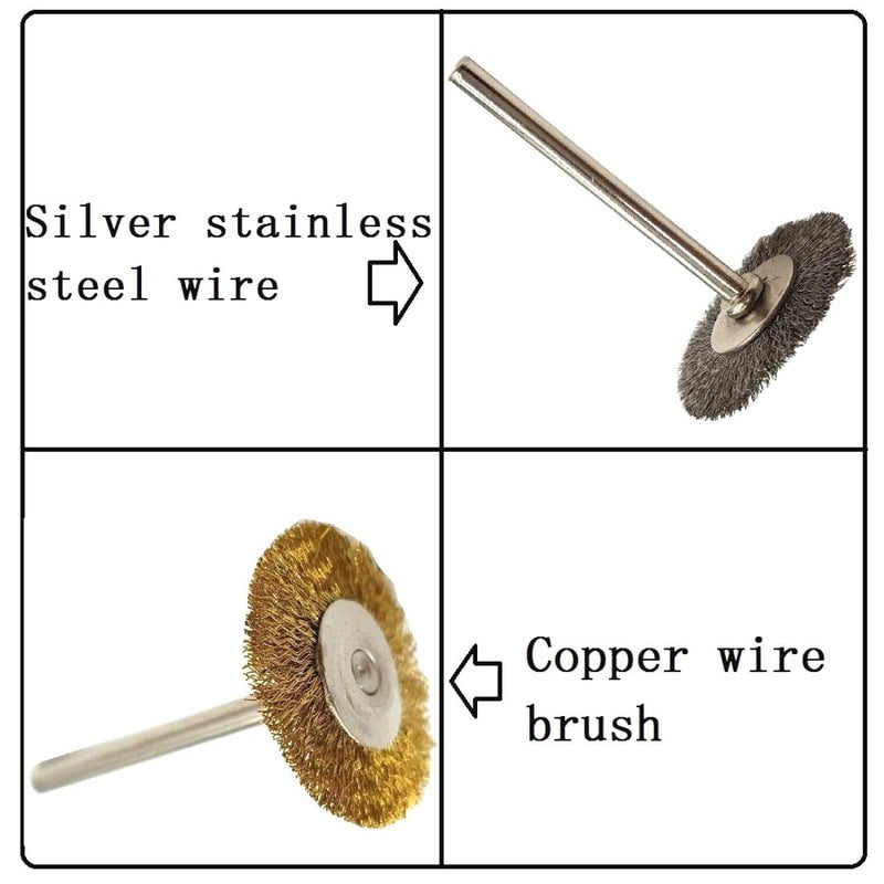 DIY Crafts DIY Crafts Pack Of 30 Pcs, Design No # 2, Multi-Style Mini Abrasive Wheel Buffing Polis(Pack Of 30 Pcs, Design No # 2)  - Image 3