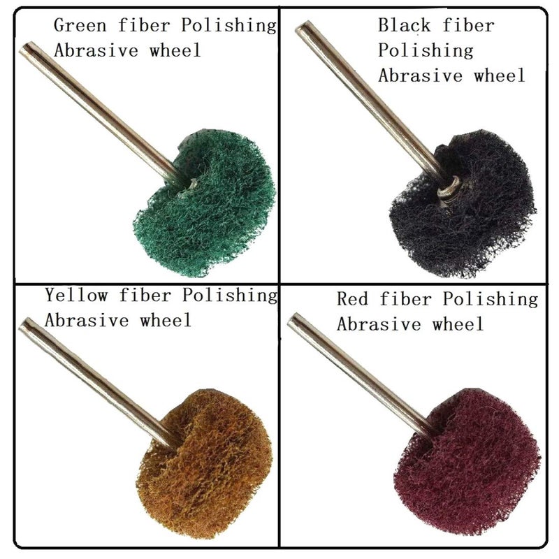 DIY Crafts DIY Crafts Pack Of 30 Pcs, Design No # 2, Multi-Style Mini Abrasive Wheel Buffing Polis(Pack Of 30 Pcs, Design No # 2)  - Image 2