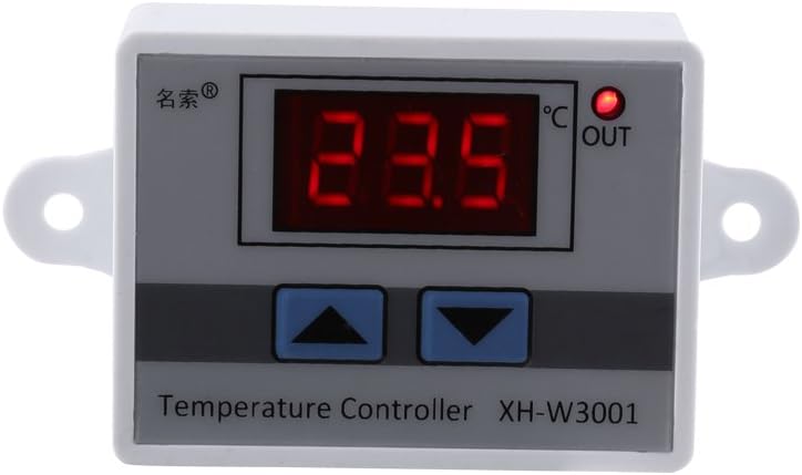 منظم الحرارة الرقمي 12V، مفتاح ترموستات محترف مع مسبار من الفولاذ المقاوم للصدأ، لنظام التبريد الفعال والمجالات الأخرى، هيكل من مادة ABS مقاومة للهب - Image 3