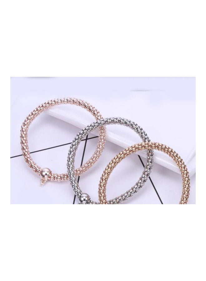 NIBEMINENT 3-Piece Zinc Round Shape Bracelet - Image 3