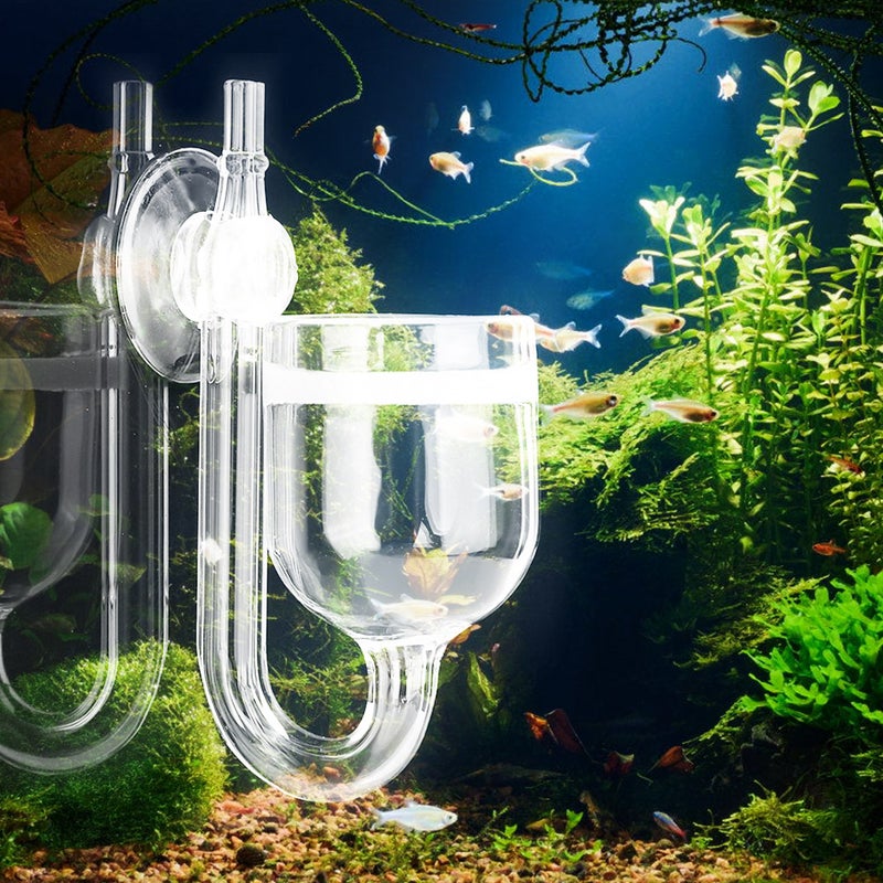 CO2 High Transparent Glass Refiner Diffuser Large Straight Pipe for Aquarium Water Grass Fish Tank - Image 5