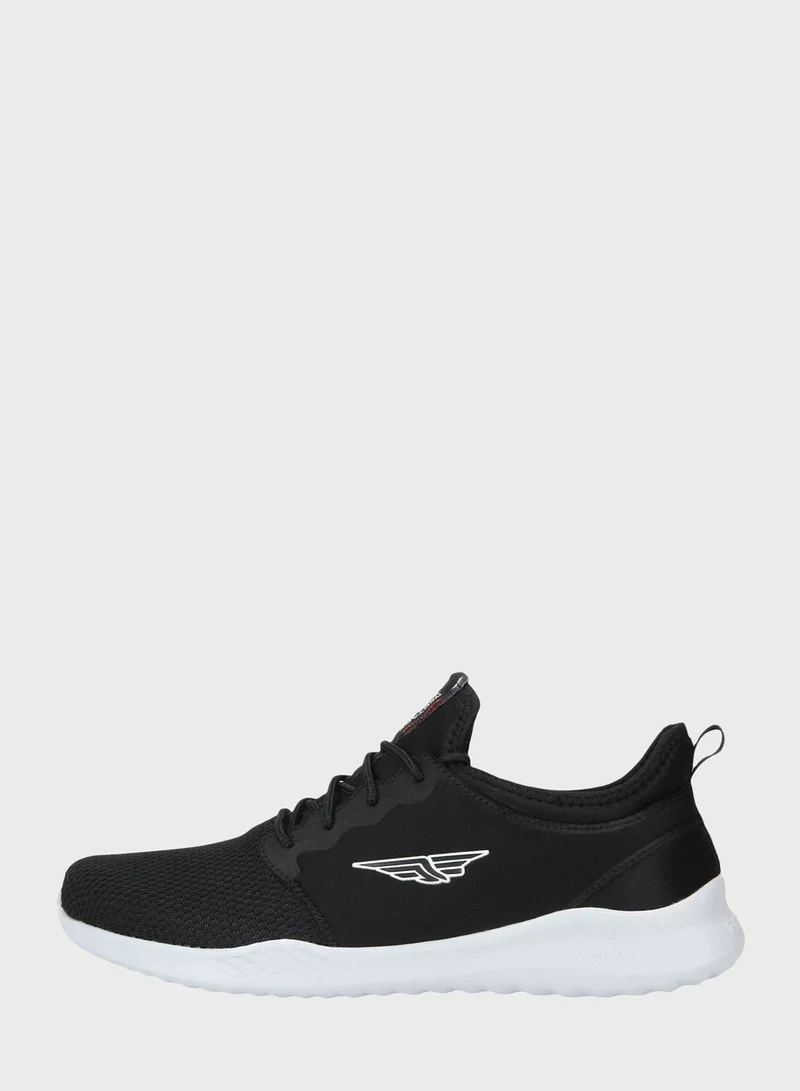 Red Tape Logo Mesh Low Top Sneakers