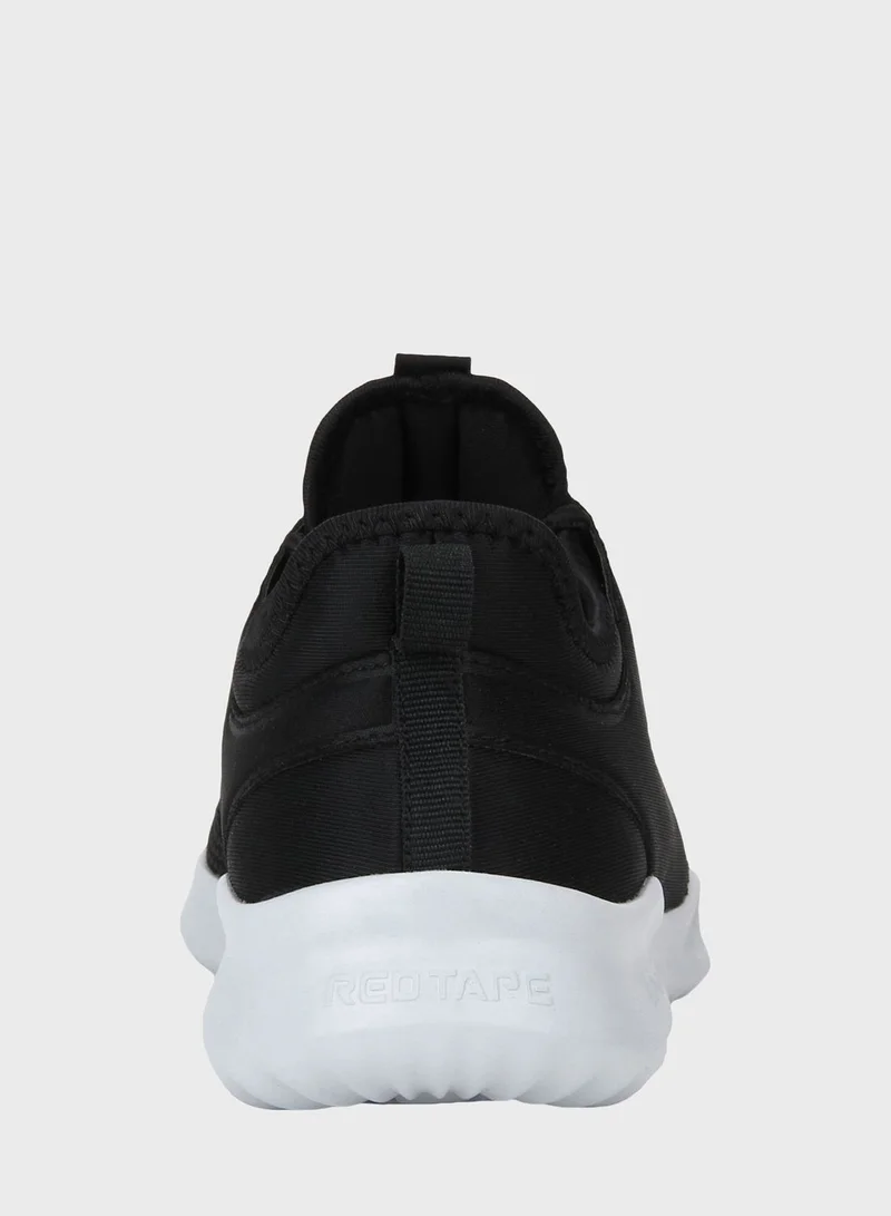 Red Tape Logo Mesh Low Top Sneakers
