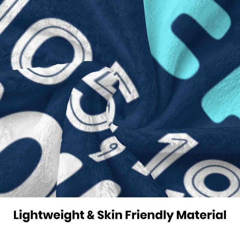SIKLTY 12 Year Old Boy Gifts  Birthday Gifts for Age 12 Boy  Cool Presents for 12 Year Old Boys  Boys 12 yr Old Gift Ideas  12th Birthday Decorations for Boy Throw Blanket 60 x 50 Inch - Image 5