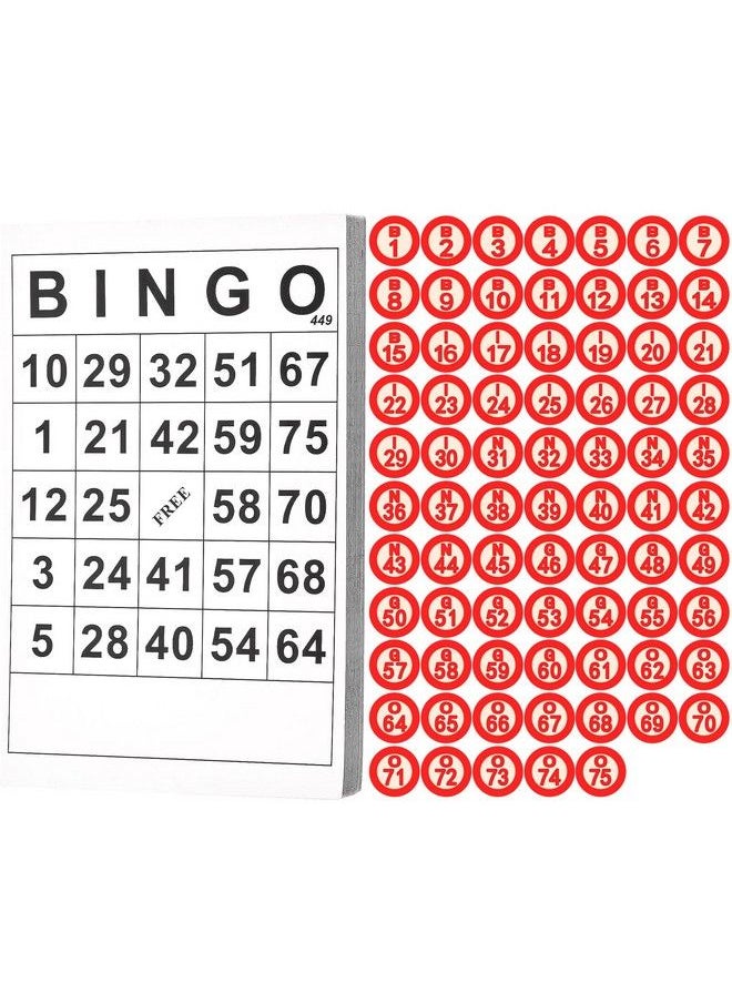 Vintage Bingo Board Game Classic Bingo Cards Bingo Game Wooden Bingo Set Includes 40 Bingo Number Cards And 75 Chess For Family Large Parties Kids Adults Holiday Activities  - Image 1