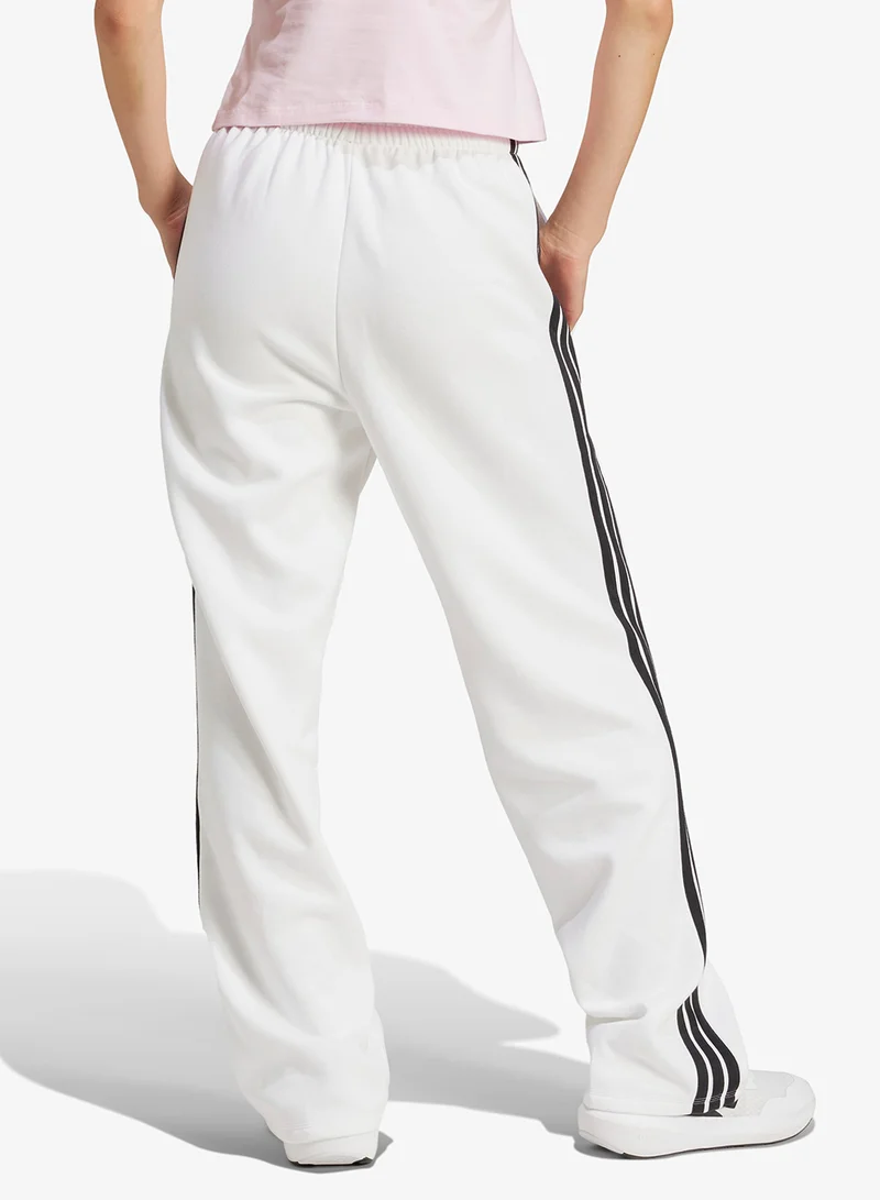 Adidas 3-Stripes Essential Open-Hem Fleece Joggers