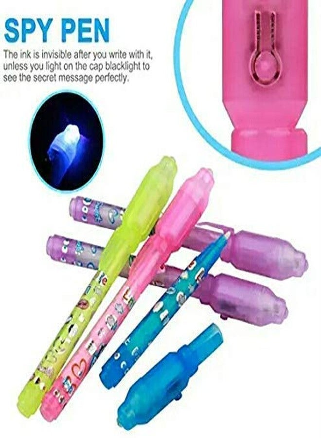 Karic Invisible Ink Magic Pen (12 Pieces) with UV-Light Birthday Return Gifts for All Age Group(Assorted Colours) - Image 4