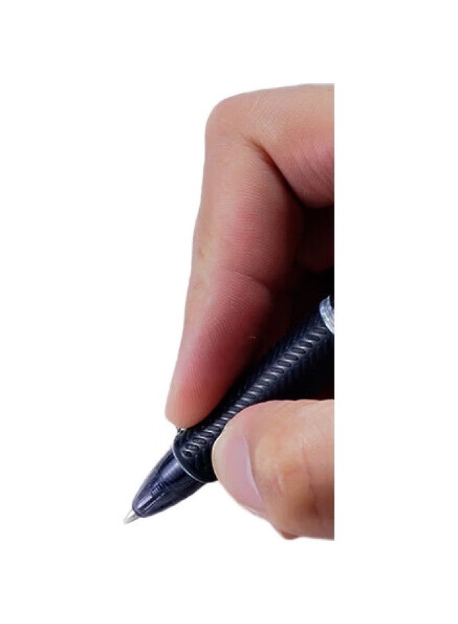 Pilot Acroball Retractable Ballpoint Pen, Smooth Writing, Medium Oil, Student And Office Exam Pen, Bpab-15F, 0.7Mm, Black, Single Pen - Image 2