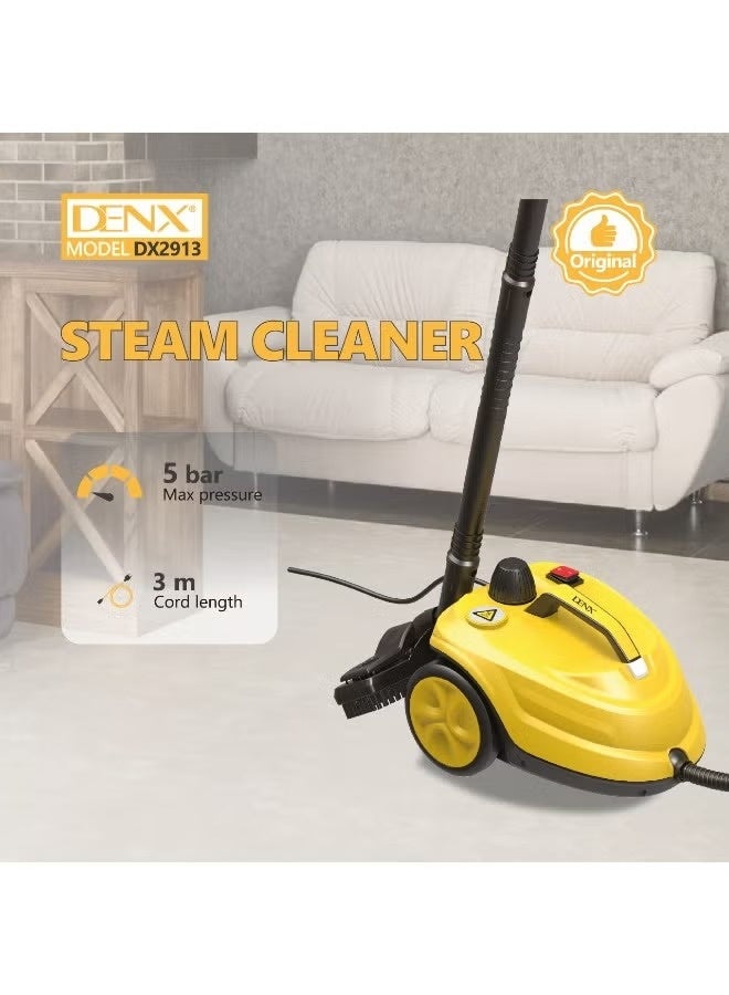 دينكس منظف بخار 2000 واط، منظف بخار محمول بدرجة حرارة عالية، 6 سرعات قابلة للتعديل، الة تنظيف محمولة بدرجة حرارة عالية، الة تنظيف بالبخار - Image 4