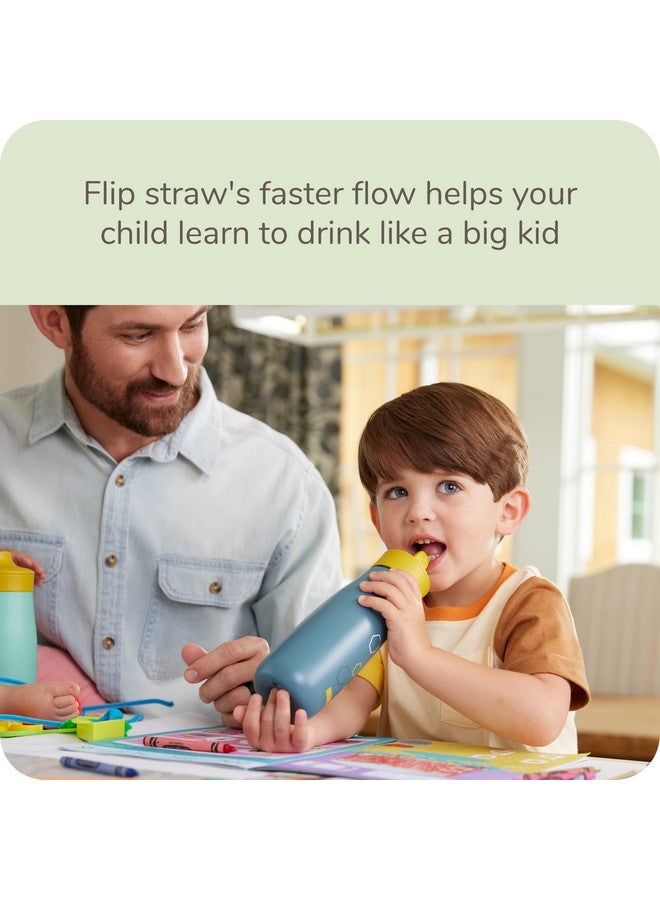 NUK Mini Me Flip Straw Toddler Water Bottle - Image 1