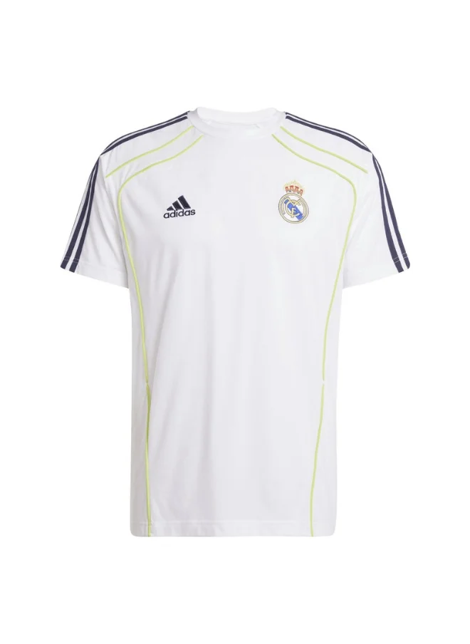 اديداس adidas REAL UBP TEE White Football T-SHIRTS for Men - XS