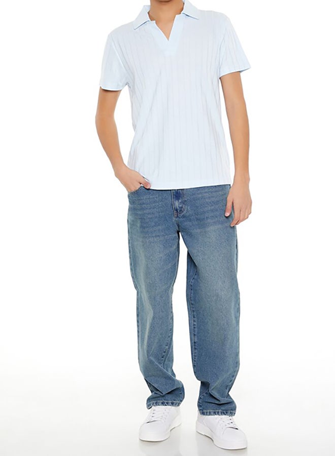 FOREVER 21 Mid-Rise Straight Jeans  - Image 2