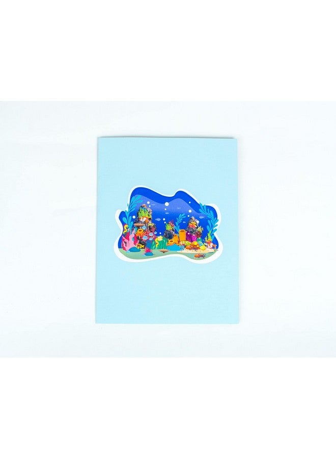 ETA 3D Ocean World Pop Up Card Coral Reefs Birthday Card For Diving Enthusiasts Father'S Day Gift H08 - Image 3