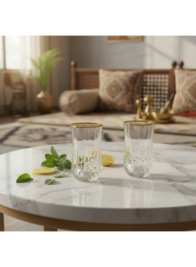GERMAX 3PCS GLASS TUMBLER 400 ML EACH - Image 1