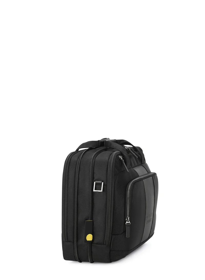 DELSEY Paris Wagram 2 Comparment Satchel Breifecase 15.6 inch Black - 00119916100