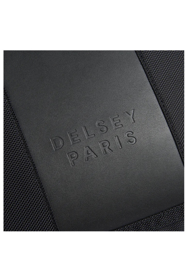DELSEY Paris Wagram 2 Comparment Satchel Breifecase 15.6 inch Black - 00119916100