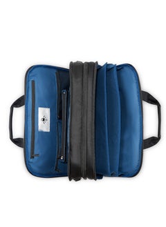 DELSEY Paris Wagram 2 Comparment Satchel Breifecase 15.6 inch Black - 00119916100  - Image 3
