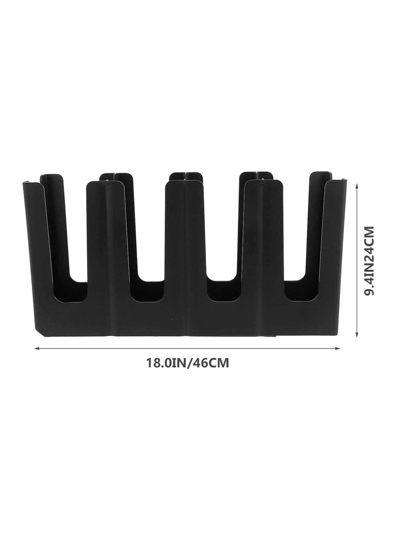 GGOOT 1pc Coffee Cup Holder Cup Organiser Mug Stand Cup Storage Coffee Station Organizer Coffee Shop Accessories (Adjustable, Black) - Image 3