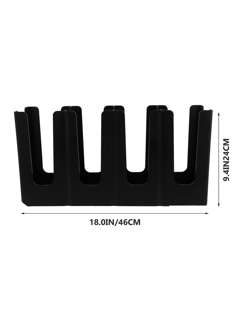 GGOOT 1pc Coffee Cup Holder Cup Organiser Mug Stand Cup Storage Coffee Station Organizer Coffee Shop Accessories (Adjustable, Black) - Image 4