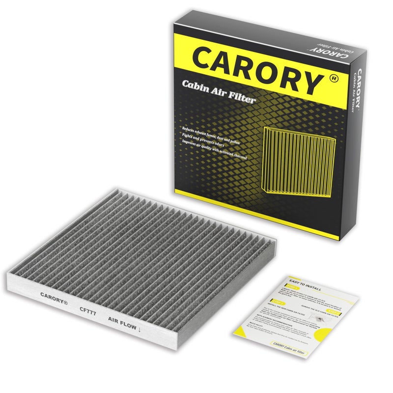 CARORY Cabin Air Filter wActivated Carbon for Ford Ranger 2019 2020 2021 2022 2023 KB3Z19N619A CF12776 FP88