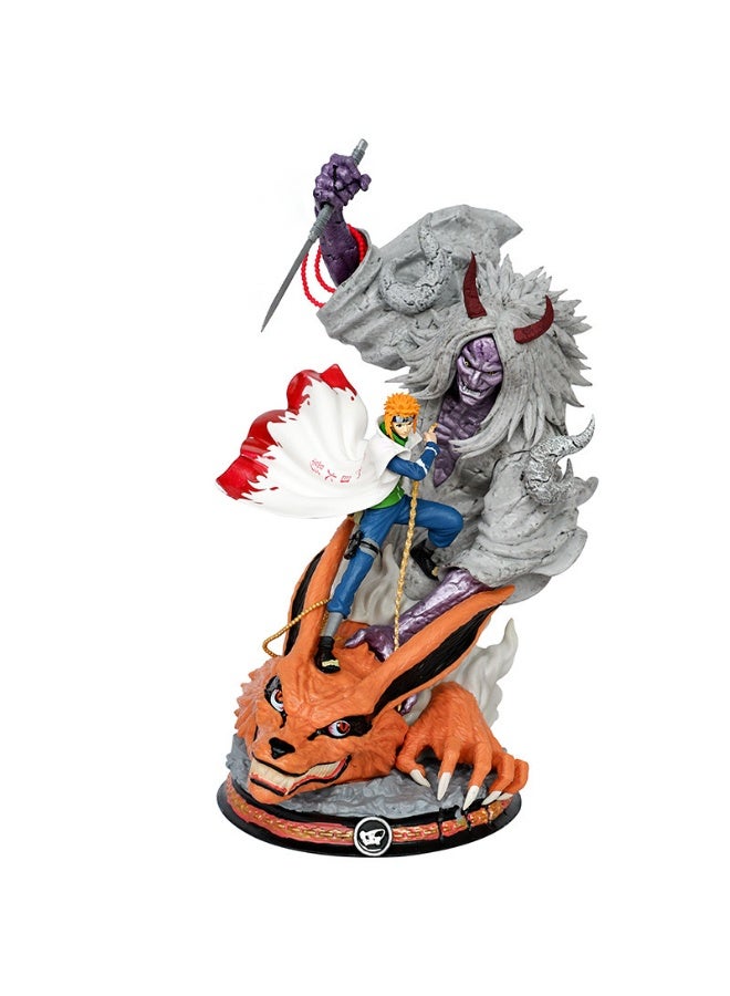 هالامودو نيران النينجا الظل الجيل الرابع نيران النينجا الظل الله NEMEZA CS الطبعة ، وأنيمي الأزياء التذكارية نموذج الحرف ، هدية ديكور 28 سم - Image 1