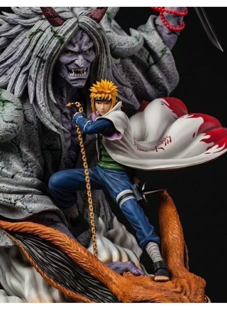 هالامودو نيران النينجا الظل الجيل الرابع نيران النينجا الظل الله NEMEZA CS الطبعة ، وأنيمي الأزياء التذكارية نموذج الحرف ، هدية ديكور 28 سم - Image 2