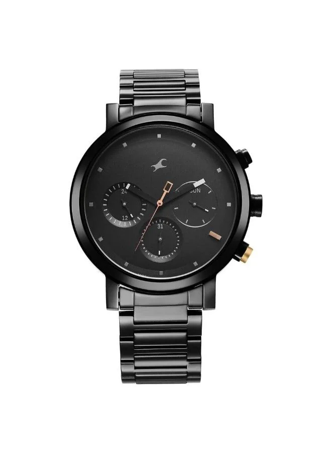 fastrack Men's Stainless Steel Analog Watch 3287KM06 - 43 mm