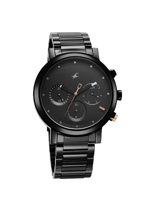 fastrack Men's Stainless Steel Analog Watch 3287KM06 - 43 mm