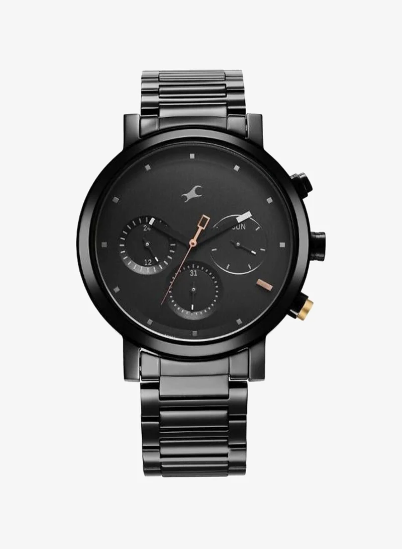 fastrack Men's Stainless Steel Analog Watch 3287KM06 - 43 mm