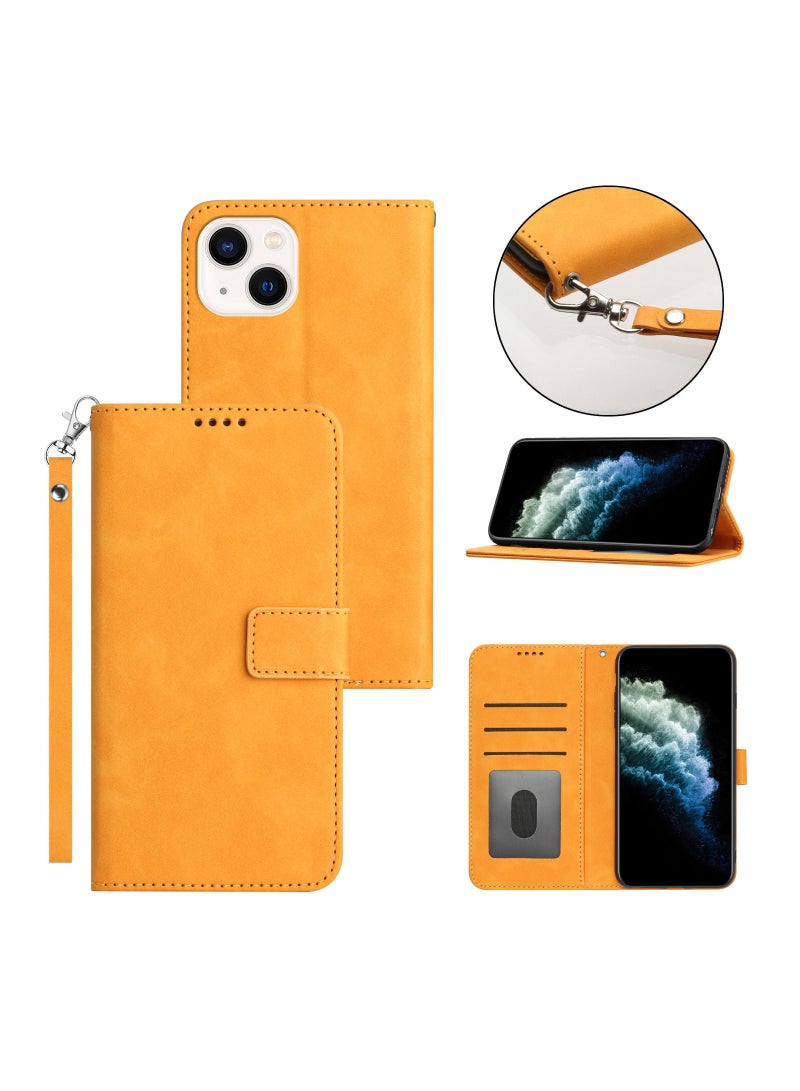 Suteni Flip Cover Leather Protective Hidden Card Slots Phone Case for iPhone - Image 2