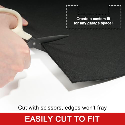 Golener Oil Spill Mat - Garage Floor Mat, Absorbent Oil Pad, Premium Maintenance Mat, Waterproof, Contain Liquid, Protect Garage Surface from Spill & Stain, Reusable, Washable, Durable, Black, 29”x36” - Image 5
