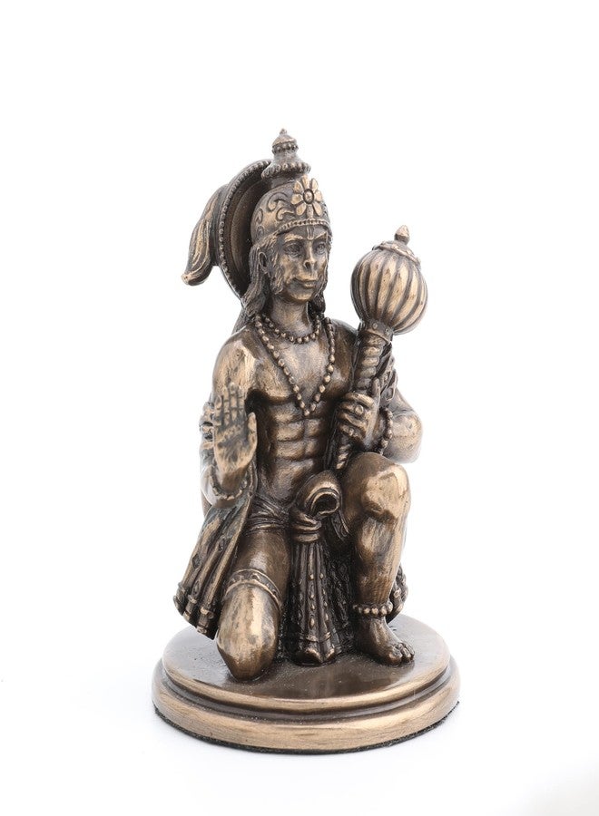 فيرونيز ديزاين تمثال هانومان الصغير من تصميم فيرونيز - تمثال إله القوة الهندوسي، ارتفاعه 3.25 بوصة - Image 2