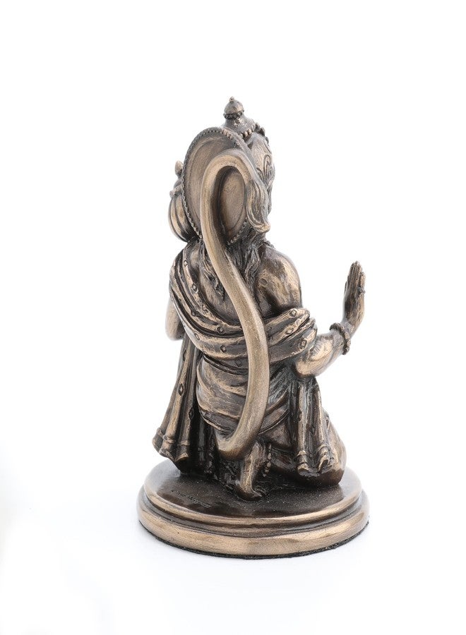 فيرونيز ديزاين تمثال هانومان الصغير من تصميم فيرونيز - تمثال إله القوة الهندوسي، ارتفاعه 3.25 بوصة - Image 4