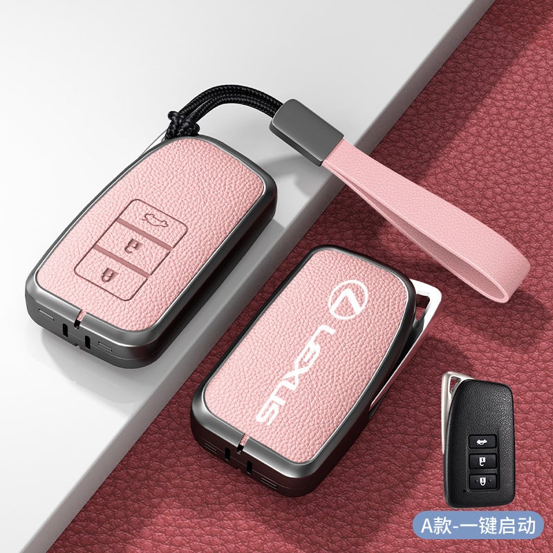 LEXUS Luxury Zinc Alloy Key Case for Lexus Models - Compatible with ES200, ES300H, RX300, RX350H, NX260, and more - Image 1