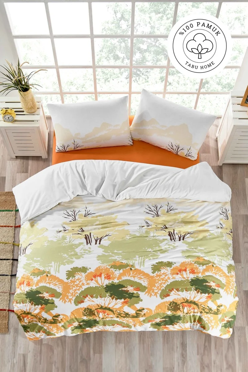 Tabu Home 100% Cotton Spring Single Duvet Cover Set
