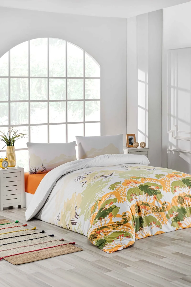 Tabu Home 100% Cotton Spring Single Duvet Cover Set