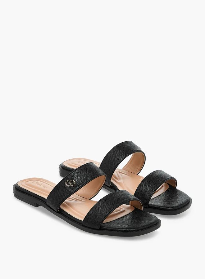سيليست Women's Solid Slip-On Sandals