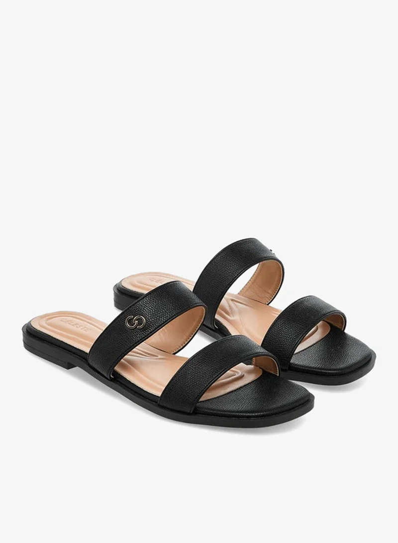 Celeste Women's Solid Slip-On Sandals
