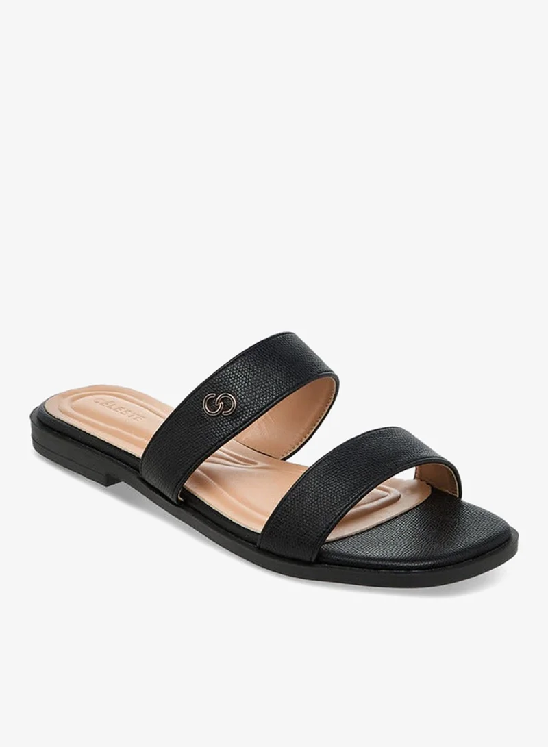 Celeste Women's Solid Slip-On Sandals