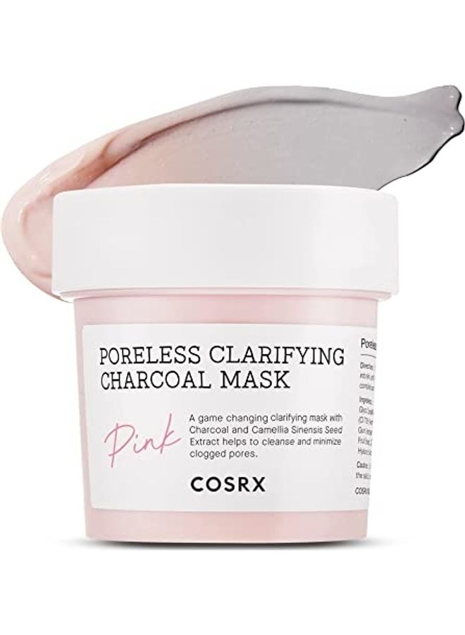 COSRX Pink Poreless Clarifying Charcoal Mask - Image 1