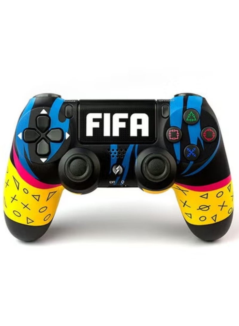 Wireless Controller for PlayStation compatible with Ps4 Slim Fat Pro PC Android Custom Design Gamepad Joystick FIFA Color Design - Image 1