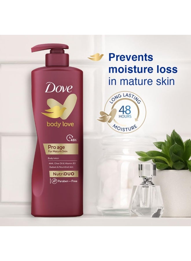 دوف غسول الجسم بودي لوف برو إيج للبشرة الناضجة لمدة 48 ساعة ترطيب - Image 5