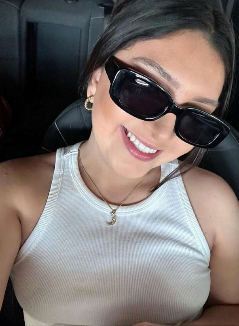 Casual collection Elegant And Modern Women's Black Sunglasses - Image 1